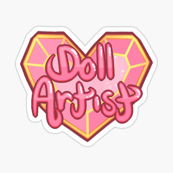 Pink Doll Artist Merchandise Sticker