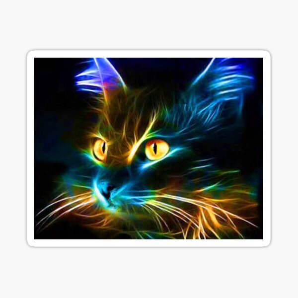 From the darkness. Black cat art, Cat colors, Neon cat, Purple Cat HD phone  wallpaper | Pxfuel