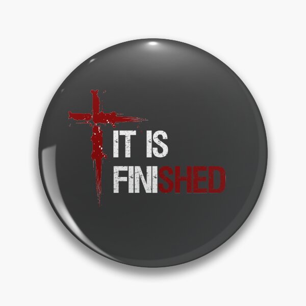 Item preview, It Is Finished Faith Logo Tee designed and sold by FinishedFaith.