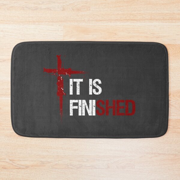 Item preview, It Is Finished Faith Logo Tee designed and sold by FinishedFaith.