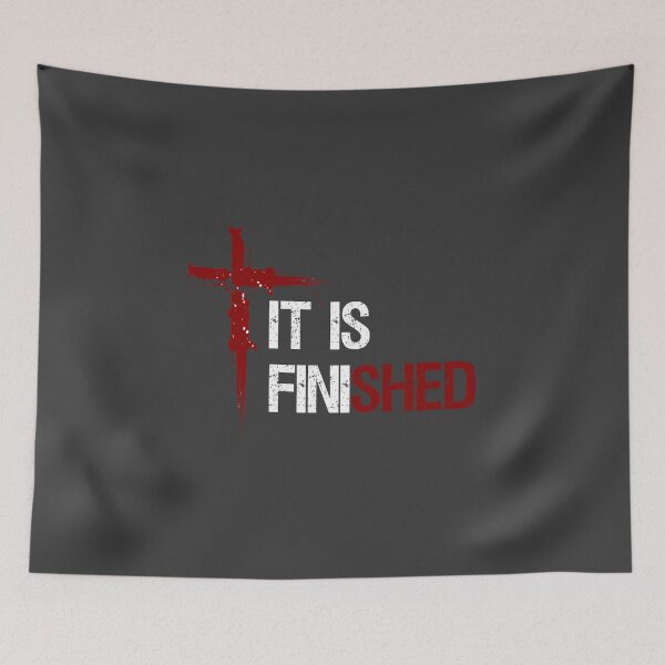 Item preview, It Is Finished Faith Logo Tee designed and sold by FinishedFaith.