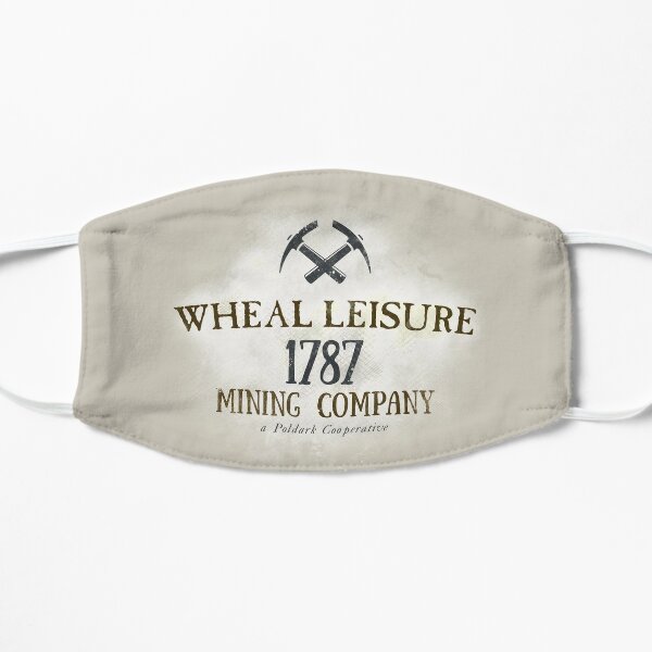 Wheal Leisure Mine 1787 - Poldark Flat Mask