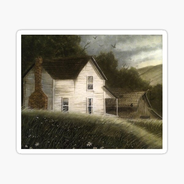 Farm House Sticker