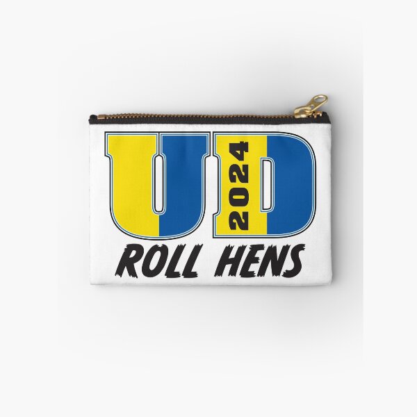 Aperçu de l'œuvre Logo de l'UD '24 ROLL HENS de l'Université du Delaware créée et vendue par MomNuzzo.