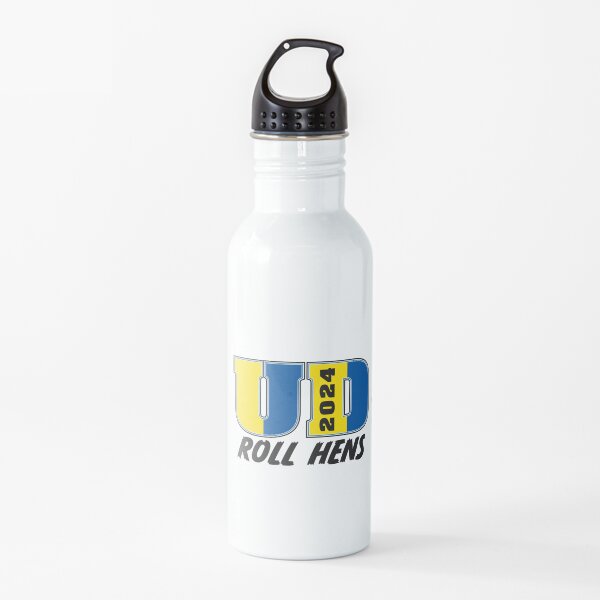 University of Delaware UD '24 ROLL HENS logo Water Bottle