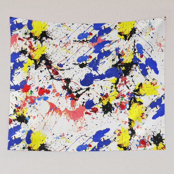 Item preview, Paint Splatter Blues  designed and sold by Gravityx9.