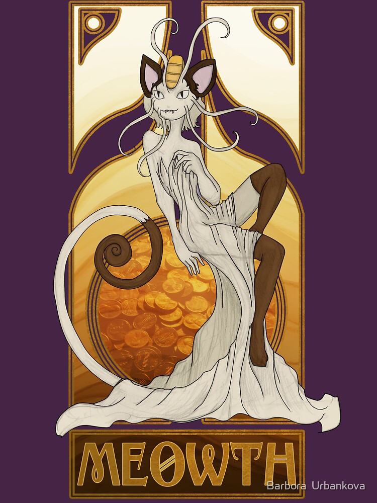 Rule 63: Meowth Art Print for Sale by Barbora Urbankova