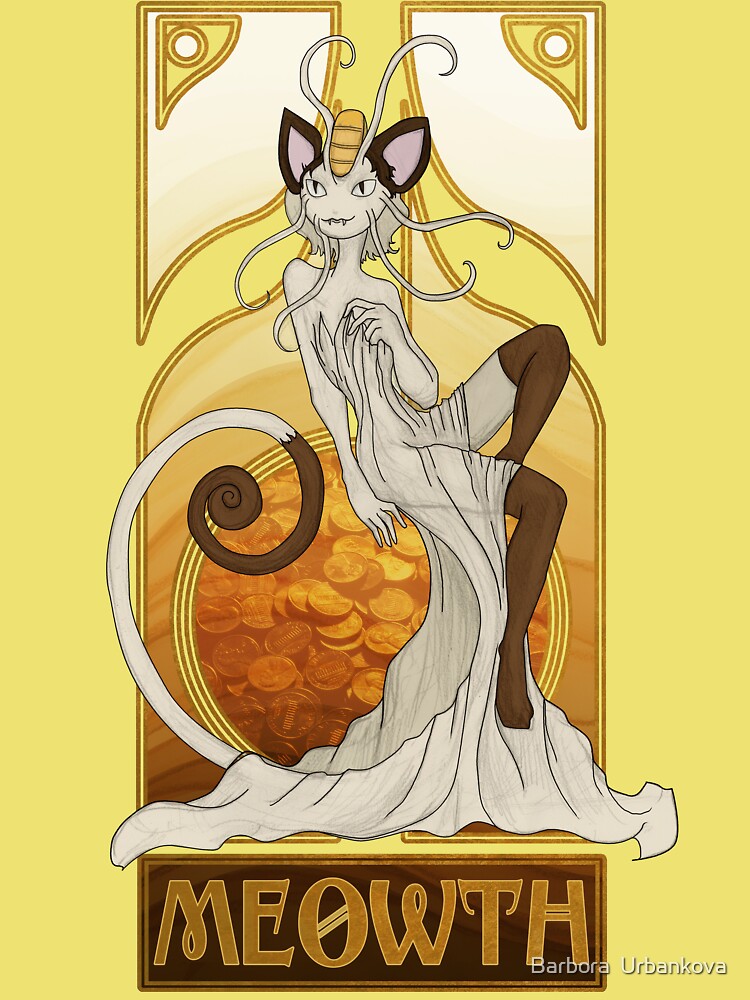 Rule 63: Meowth Art Print for Sale by Barbora Urbankova