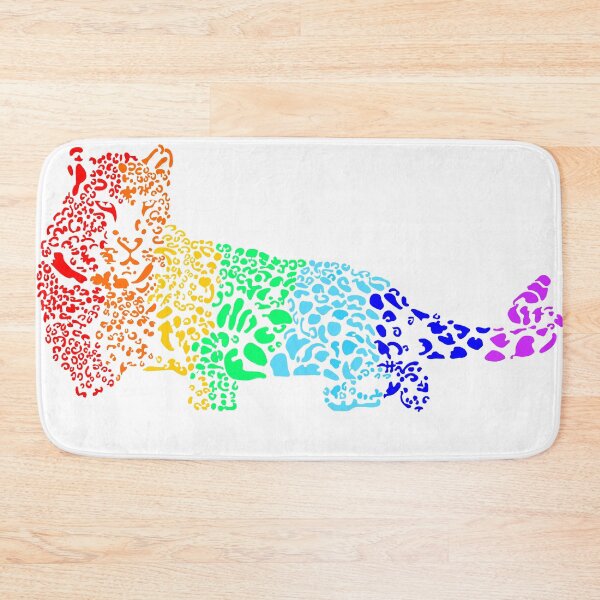 Item preview, Rainbow Leopard designed and sold by pinklioness.
