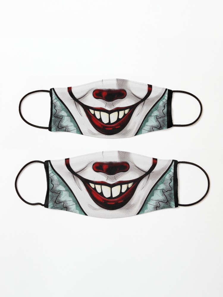 Alternate view of Crazy Clown Mask Mask