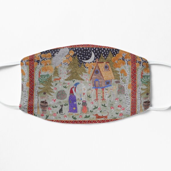Baba Yaga’s Enchanted Forest Flat Mask