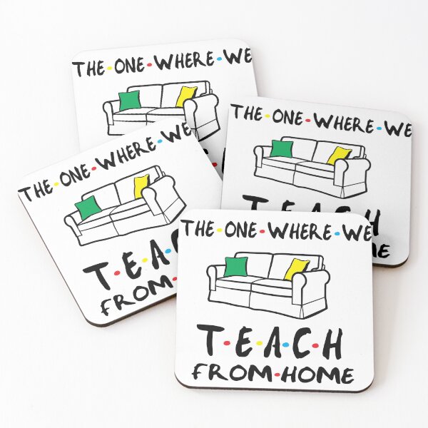 Item preview, Teacher the one where we teach from home designed and sold by CodingForTech.