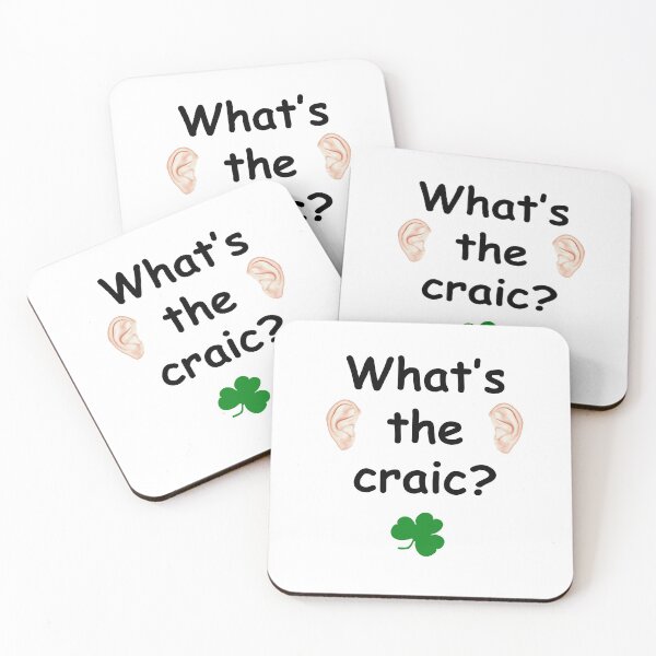 Item preview, What's the craic? - Irish Slang designed and sold by cmphotographs.