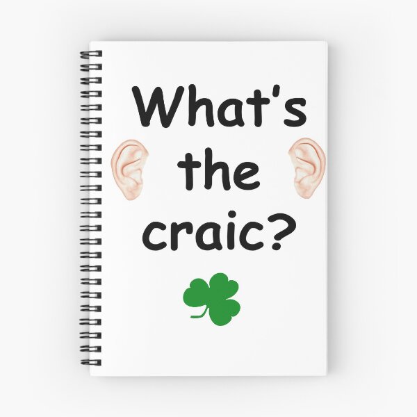 Item preview, What's the craic? - Irish Slang designed and sold by cmphotographs.