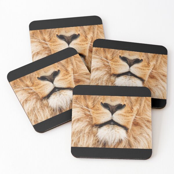 Item preview, Lion Face Mask designed and sold by weavernap.
