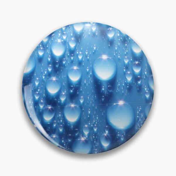 Item preview, Water drops at blue surface designed and sold by Lefteris Betsis.
