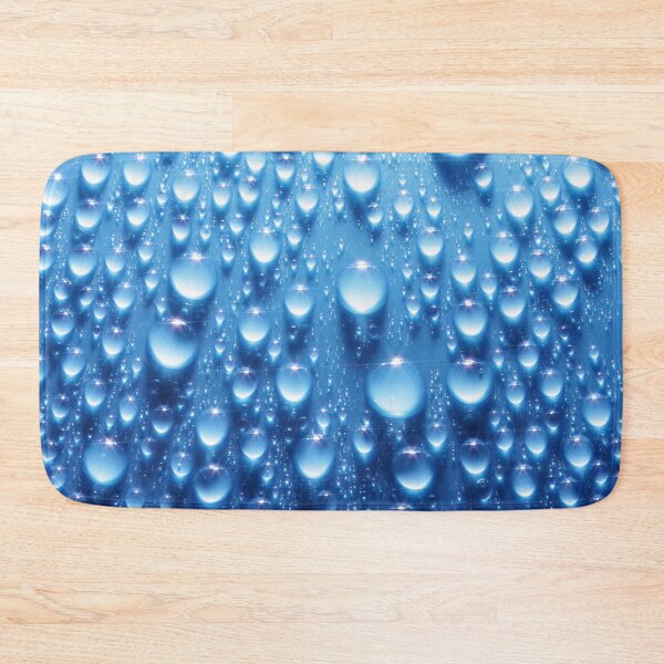 Item preview, Water drops at blue surface designed and sold by Lefteris Betsis.