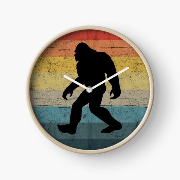 Bigfoot Retro Vintage Clock