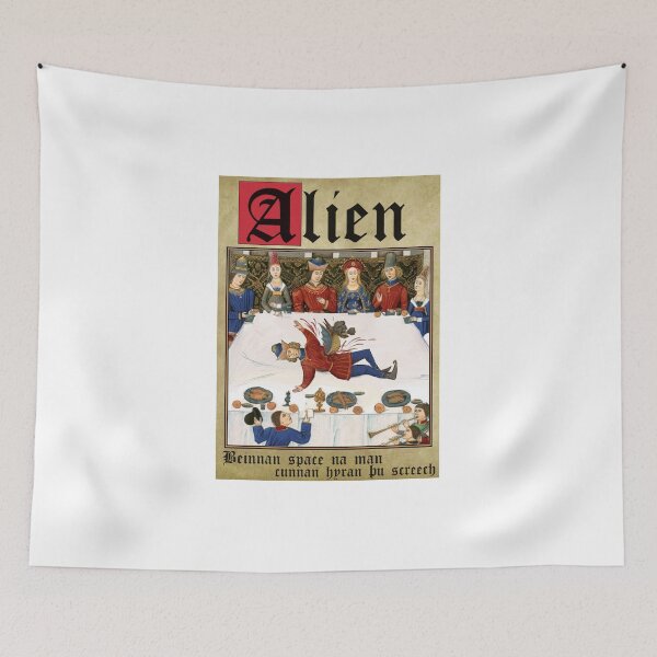 Item preview, Alien in a Medieval way designed and sold by The  Artwork.