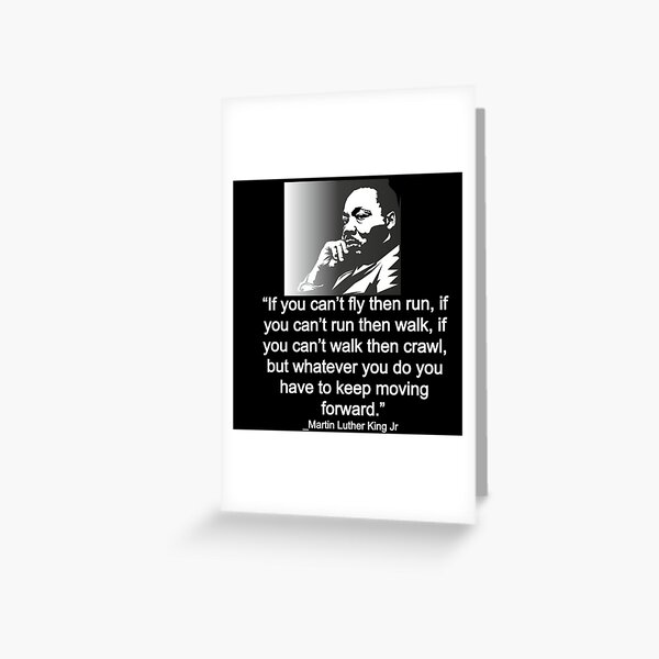 Martin Luther King jr quote Greeting Card