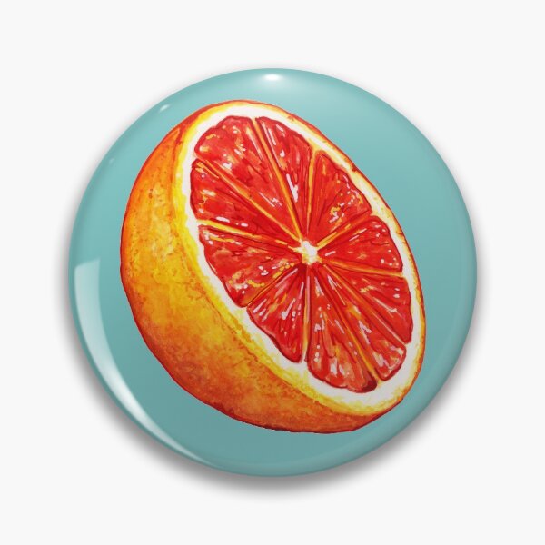 Item preview, Grapefruit Pattern - Blue designed and sold by Kelly  Gilleran.