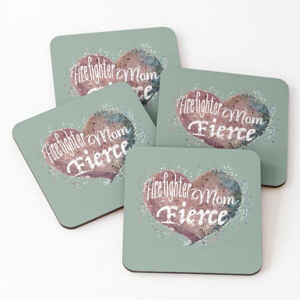 Item preview, Firefighter. Mom. Fierce. Design for our amazing first responder moms. designed and sold by StephJChild.