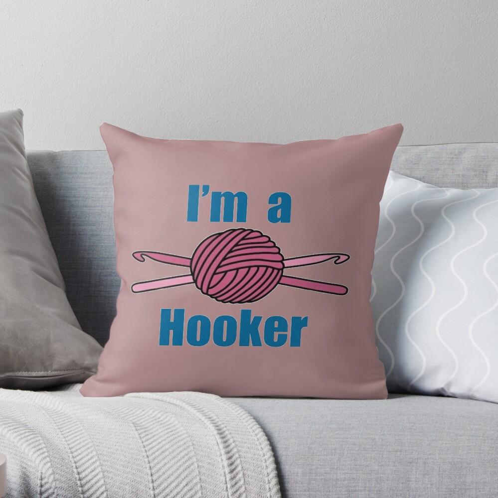 Crochet Gifts for Crocheters - I'm A Hooker Funny Gift Ideas for The  Crocheter Lover Coffee Mug for Sale by merkraht