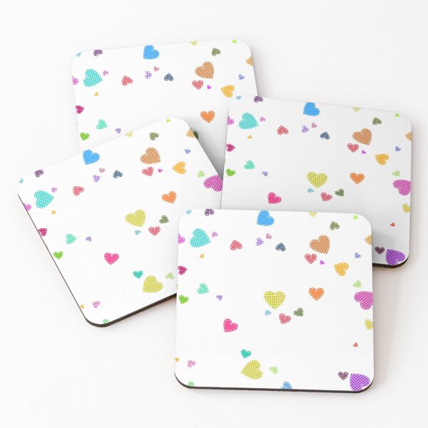 Item preview, Patchwork Hearts designed and sold by Mad Monkey Shop.