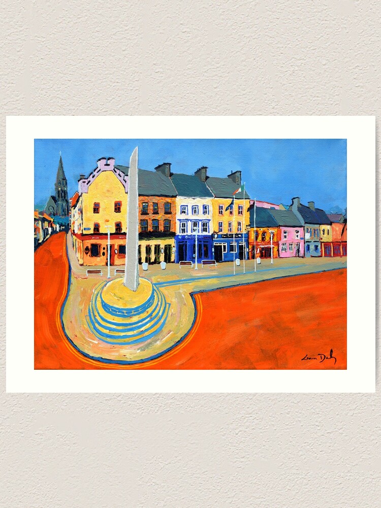 Art Print, Clifden (County Galway, Ireland) designed and sold by eolai