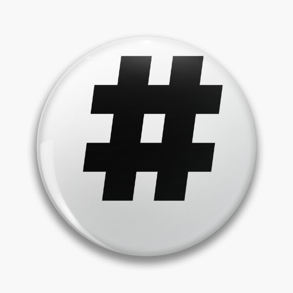Item preview, Number Sign Hashtag Sign Pound Sign Number Symbol Gift  designed and sold by TeesByDesign.