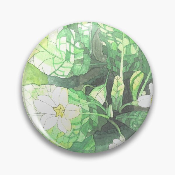 Artikelvorschau, Primelblumen Aquarellmalerei entworfen und verkauft von esvb.