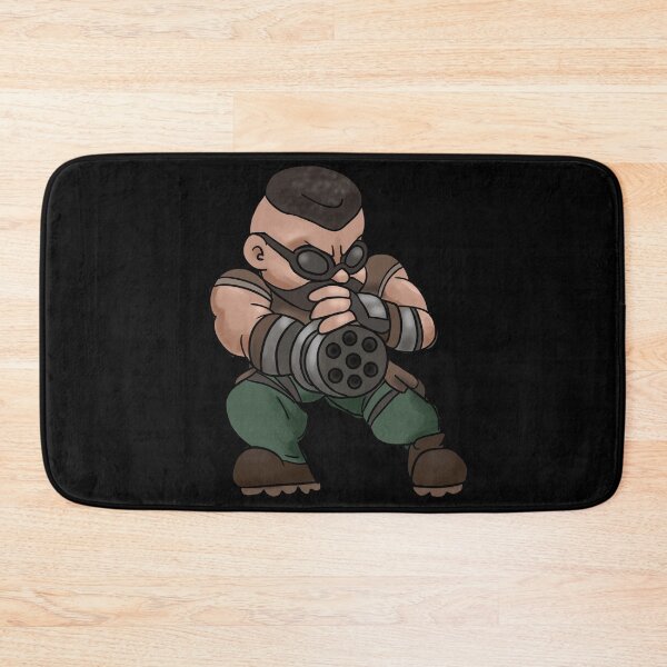 Item preview, Chibi Barret Wallace Final Fantasy 7  designed and sold by Murrays Designs.