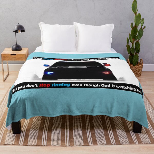 Item preview, the police and God designed and sold by THE AMERICAN TEEVANGELIST.