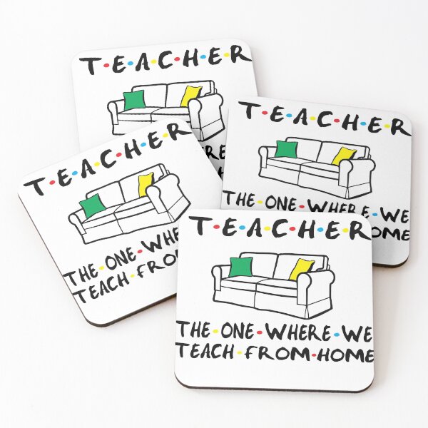 Item preview, Teacher the one where we teach from home designed and sold by CodingForTech.