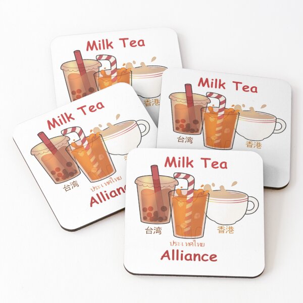 Item preview, Milk Tea Alliance Teas designed and sold by PandaPieArts.
