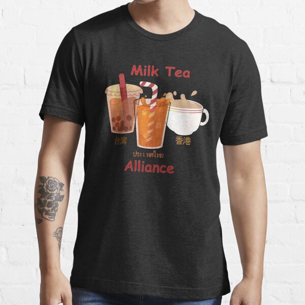 "Milk Tea Alliance Teas" Essential T-Shirt for Sale by PandaPieArts | Redbubble