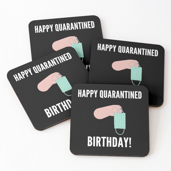 Item preview, Happy Quarantined Birthday designed and sold by razvigod.