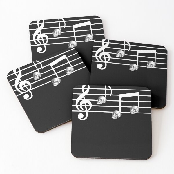 Item preview, Musical Skulls designed and sold by babydollchic.