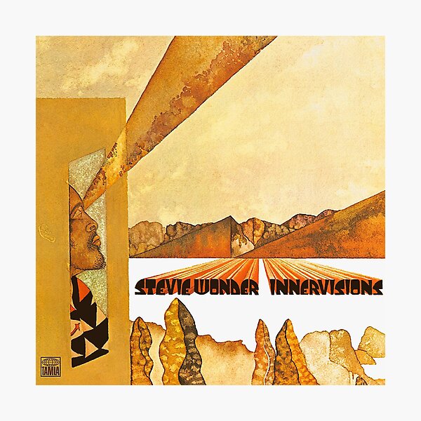 Innervisions - Stevie Wonder Photographic Print