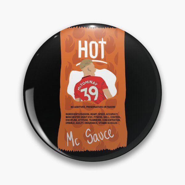 Item preview, Scott McTominay Hot Sauce McSauce MUFC designed and sold by Hevding.