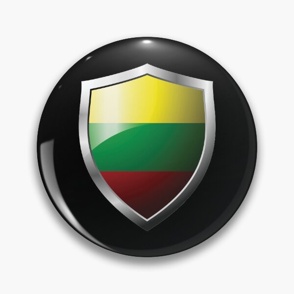 Item preview, Strong Lithuania Flag Shield Country designed and sold by HelloFromAja.