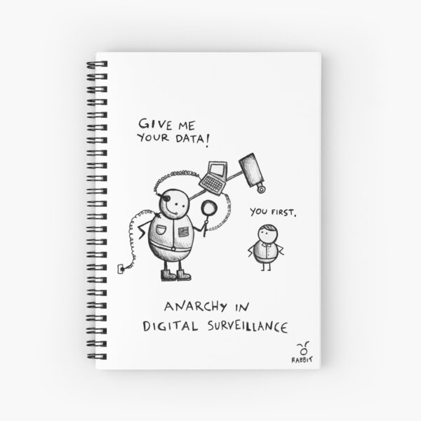 Item preview, Anarchy in digital surveillance designed and sold by therabbitknows.