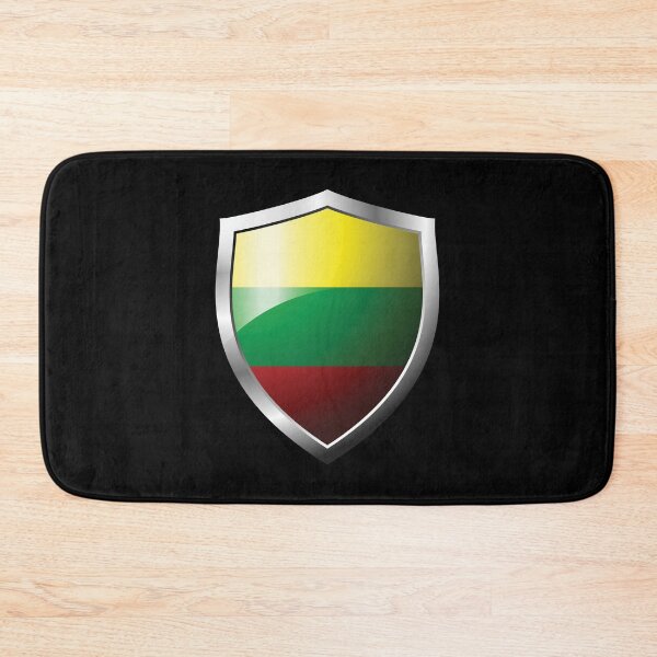 Item preview, Strong Lithuania Flag Shield Country designed and sold by HelloFromAja.