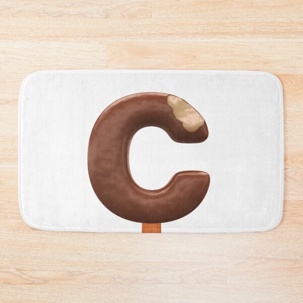 Item preview, C Ice Cream C Letter 3d Alphabet Chocolate designed and sold by HelloFromAja.