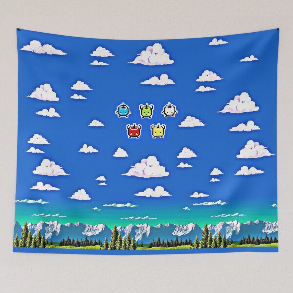 Item preview, Junimos blue sky  designed and sold by jellyrelish.
