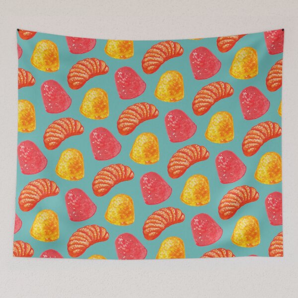 Item preview, Candy Gumdrop Pattern designed and sold by Kelly  Gilleran.