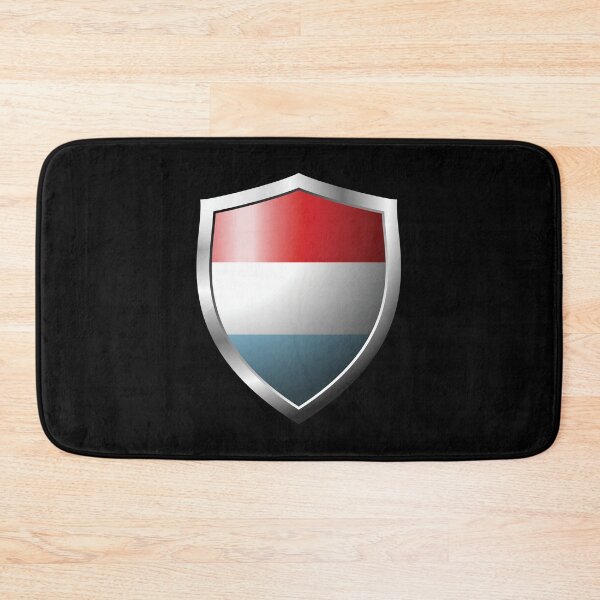 Item preview, Strong Luxembourg Flag Shield Country designed and sold by HelloFromAja.