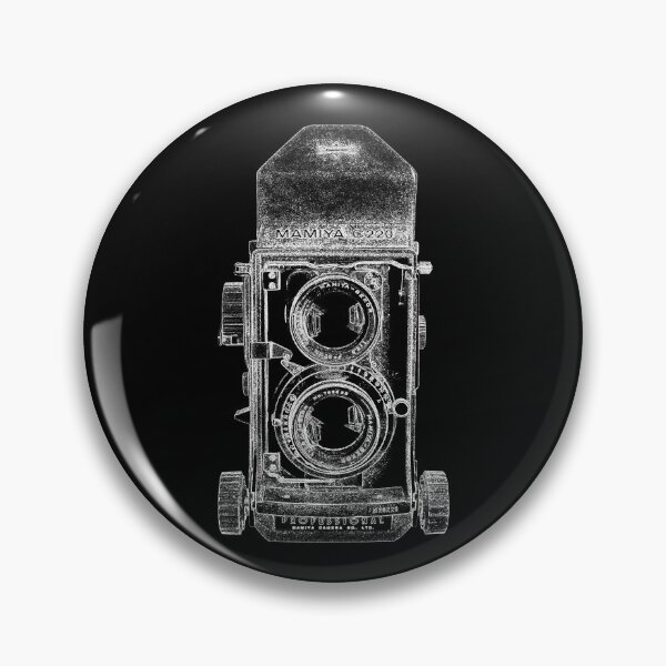 Item preview, Antique Mamiya C220 with White Outline designed and sold by Retro Art Factory.