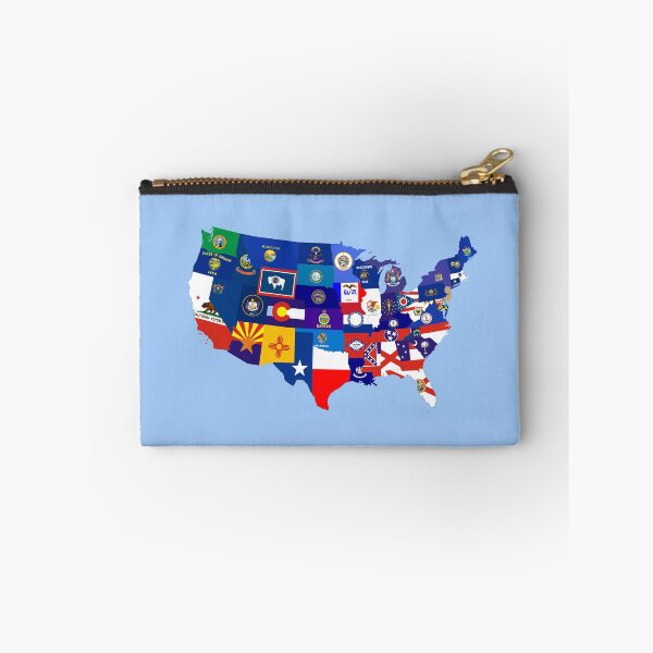Item preview, usa states flag map designed and sold by tony4urban.