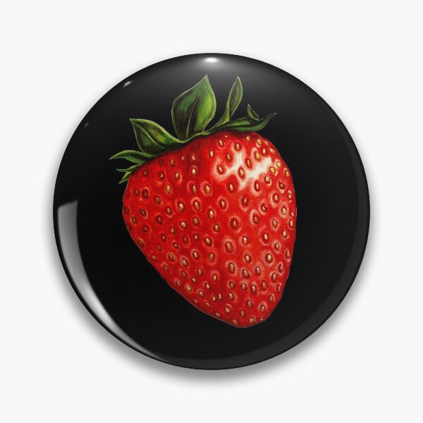 Item preview, Strawberry Pattern - Black designed and sold by Kelly  Gilleran.